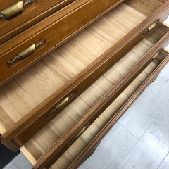 7段チェスト　tamura ブラウン　【トレファク堺福田店】の画像