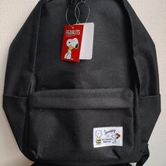 スヌーピーワンポイントリュックの画像
