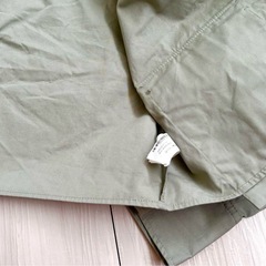 美品☆ZARA クロップドシャツジャケット ☆コットン100%の画像