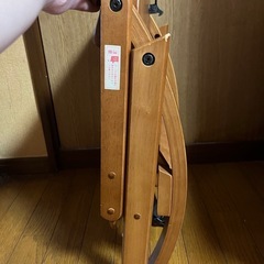 大和屋 yamatoyaアーチ木製ローチェアN ベビーチェア キッズチェアの画像