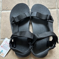 しまむら　サンダル　Lの画像
