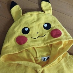 ポケットモンスター「ピカチュウ なりきりパーカー」130の画像