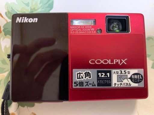 Nikon COOLPIX S70 クリスタルレッド Amazon.com : Nikon Coolpix S70 12.1MP Digital Camera with 3.5-inch