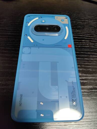 国内版 Nothing Phone (3a) 12GB 256GB ブルー SIMフリー モバイル限定