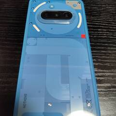 国内版 Nothing Phone (3a) 12GB 256GB ブルー SIMフリー 楽天モバイル限定カラーの画像