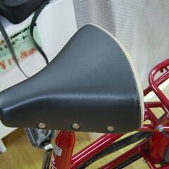 子供乗せ自転車  20インチ 3段切替 グロスピンクブラウン 丸石サイクルふらっか～ずシュシュ ママチャリ 二人乗り maruishi 札幌市 清田区 平岡の画像