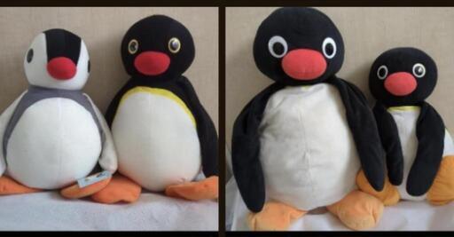 ピングー&ピンガぬいぐるみセット4体セット (kiyoko) 福山の ピングー&ピンガぬいぐるみセット4体セット (kiyoko) 福山の