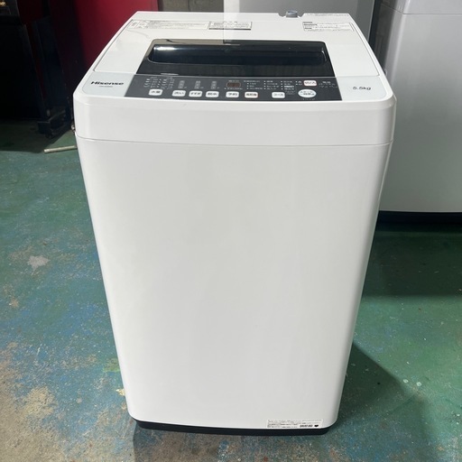 数量は多い  洗濯機 003 ハイセンス 上 (ももろう) 5.5kg 2018年製 HW-E5502 洗濯機