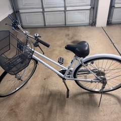 美品 4/26自転車屋にて整備済み パンクしにくいタイヤ　26イ...