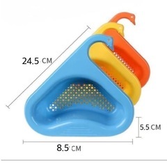 スワン型プラスチック製水切りバスケットの画像