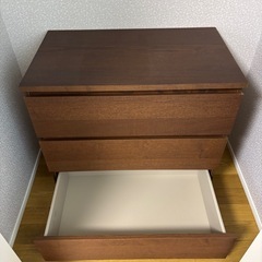IKEAのチェスト　3段の画像