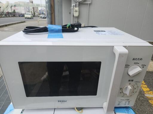 美品 Haier ハイアール JM-17J-50 電子レンジ 2023年 (たたら 美品 Haier ハイアール JM-17J-50 電子レンジ 2023年 (たたら