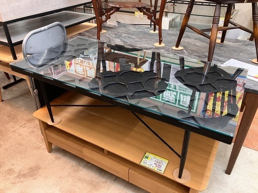 ?GART ガルト?大川家具?ガラスセンターテーブル?Notz?1914の通販 