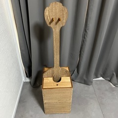 三味線スタンド ケース 2丁収納 引き出し 和楽器の画像