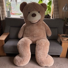 約2mの大きなクマさんのぬいぐるみ