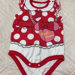 🈹新品！ミニーちゃんロンパースサイズ70