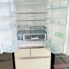 HITACHI R-XG4800H 冷蔵庫 2018年モデル (Duc hoang ) 茶所の