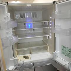 25*40210 三菱 ノンフロン冷凍冷蔵庫 MR-E45R-S1 2010年製の画像