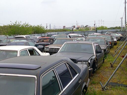 Mベンツ126リサイクル-業界一番を目指して-レストア-リビルト-リサイクル-内燃機業務