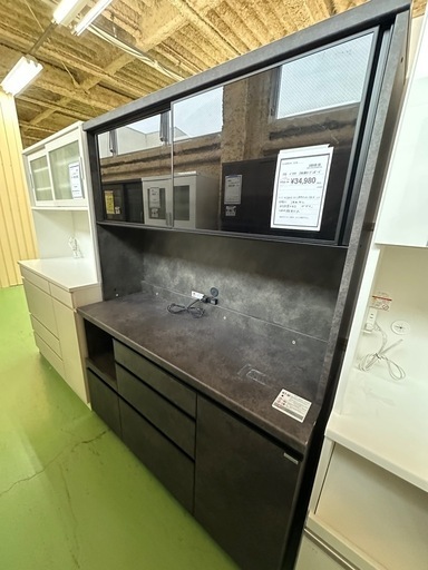 【ドリーム川西店御来店限定】パモウナ　2枚扉オープンボード／クリーニング済み 【2001245255600735】