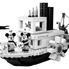 凸LEGO凸【新品未開封】限定品 廃盤 レゴ21317 レゴアイデア ディズニー 蒸気船ウィリー ★激レアの画像