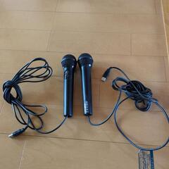カラオケJOYSOUND Wii 専用 USBマイクDX
２本