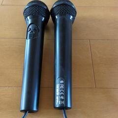 カラオケJOYSOUND Wii 専用 USBマイクDX
２本の画像