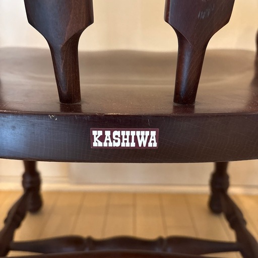美品KASHIWA　柏木工 アームチェア アンティーク