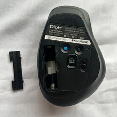 Digio　デジオ　ワイヤレスマウス　MUS-BKF165BKの画像