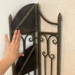 アイアン　コーナーラック（折りたたみ式）の画像