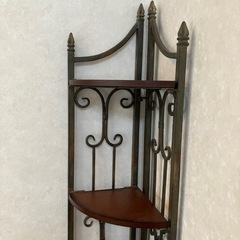 アイアン　コーナーラック（折りたたみ式）の画像