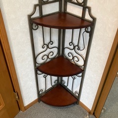 アイアン　コーナーラック（折りたたみ式）の画像