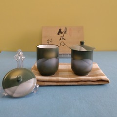【未使用品】九谷焼 組湯呑
