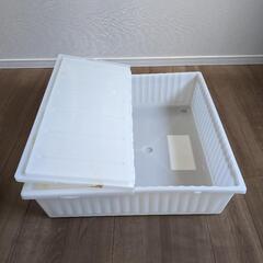ベッド下収納箱  IKEA 汚れありの画像