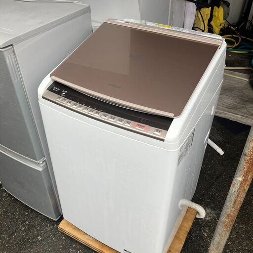 自社便配送 日立 ビートウオッシュ BW-DV80C 2019年製 乾燥