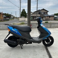 スズキ規制前 アドレス V125G バイク　7000キロの画像