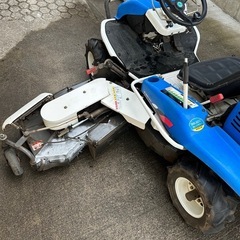 引取限定　乗用草刈機【希少】ISEKIアグリ　RMK1600の画像