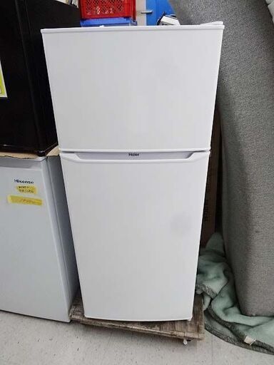 旅総売約【恵庭】☆中古品☆ハイアール 冷凍冷蔵庫 JR-N130C 2022年製 PayPay支払いOK!