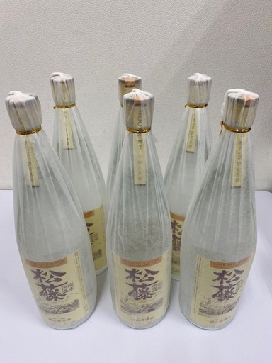【未開封】豪華泡盛6本セット/2005年4月1日限定蒸留　松藤　44度1800ｍｌ♯32978