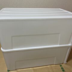 押し入れ用 衣装ケース2個セットの画像