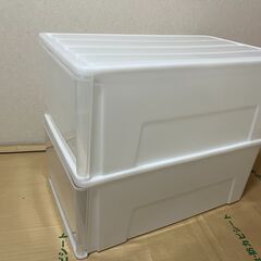 押し入れ用 衣装ケース2個セットの画像