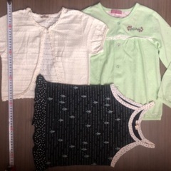 ② used ブランド 120 女の子 春夏 子ども服 セットの画像