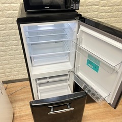配送設置0円で🆗👌人気のブラック冷蔵庫&洗濯機分解洗浄済み 配送設置0円で🆗👌人気のブラック冷蔵庫&洗濯機分解洗浄済み