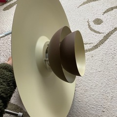 洋風おしゃれ　吊り下げシェードランプ　自家塗装済みの画像
