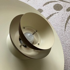 洋風おしゃれ　吊り下げシェードランプ　自家塗装済みの画像