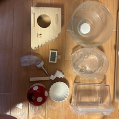ハムスターゲージ　グラスハーモニーの画像