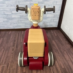 お話中　ディズニー　プーさん　キッズ　乗り物　新品電池入りの画像