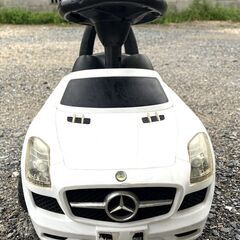 【G966】NONAKA WORLD/乗用玩具/メルセデスベンツ/SLS/AMG/野中製作所/足蹴り車/中古の画像