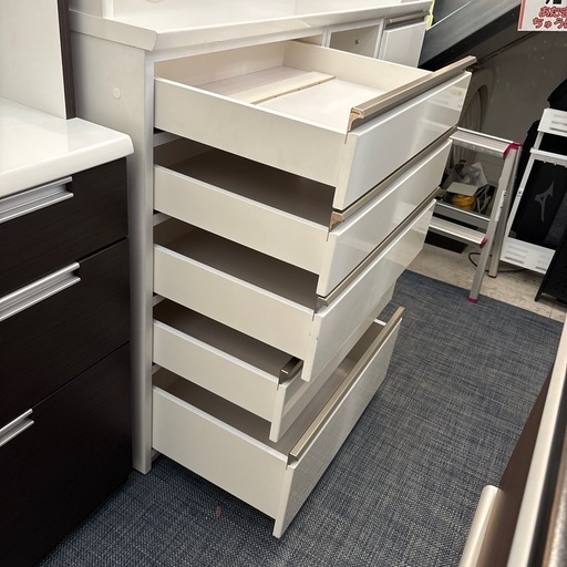 J5207　NITORI ニトリ レンジボード ホワイト　クリーニング済　【リユースのサカイ柏店】 J5207 NITORI ニトリ レンジボード ホワイト クリーニング済