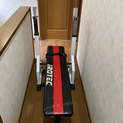 iROTECハイパーフォールディングベンチプレス台
